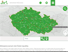 Tablet Screenshot of mistopisy.cz